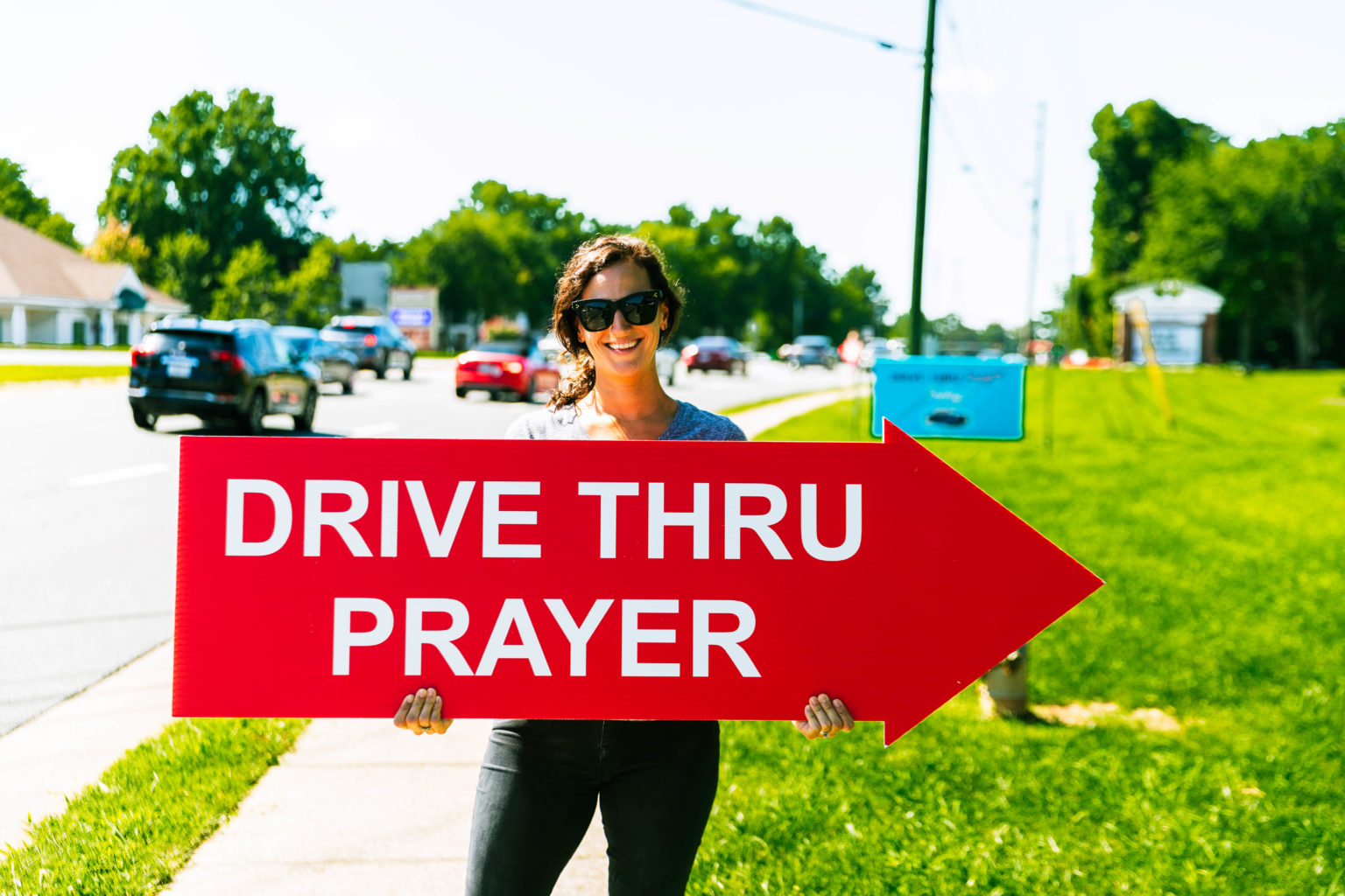 Drive-thru prayer: ‘Stay in your car, come as you are’ - The Baptist Paper