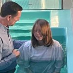 IMB president baptizes daughter, celebrates ‘most important job as a father’