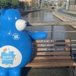 Missionaries offer more than blue bear to encourage others in Belgium