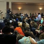 College chapel service sees 150 students respond