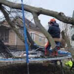 Disaster Relief volunteers sharing hope amid ice storm recovery efforts