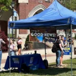 University students find opportunities for ‘deeper’ conversations to share good news