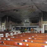 Fire at Baptist church ruled arson; pastor requests prayer for accused man